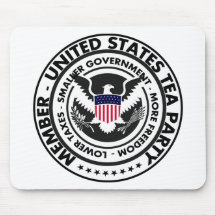 Member: United States Tea Party Mouse Pads