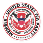 Member: United States Tea Party stickers