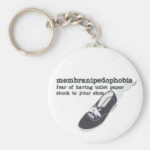 Membranipedophobia Keychains