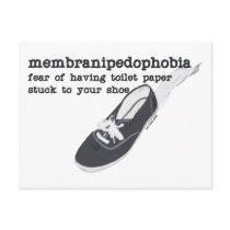 Membranipedophobia