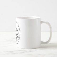 Meme font face mug