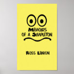 Memoirs of a Simpleton Poster