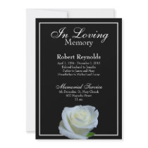 Memorial / Announcement