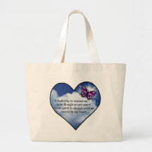 Memorial Butterfly Poem Bags