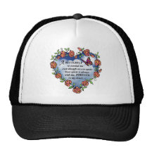 Memorial Butterfly Poem Trucker Hats