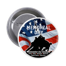 Memorial Day Button buttons