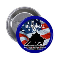 Memorial Day Button buttons
