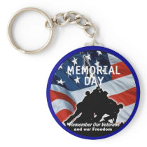 Memorial Day Keychain keychains