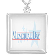 Memorial Day Personalized Necklace