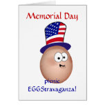 Memorial Day Picnic EGGStravaganza! Greeting Cards