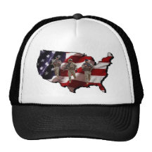 Memorial Day: Remember with Pride Mesh Hat