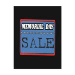 Memorial Day Sale Postcards