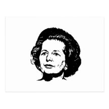 Memories of Margaret Thatcher Post Card