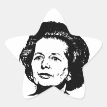 Memories of Margaret Thatcher Star Sticker