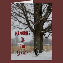 Memories Of The Season Greeting Card cards