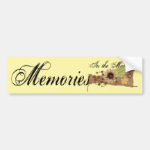 Memory Maker Bumper Stickers
