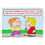 memory stick study tests educations card