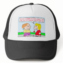 memory stick study tests educations trucker hat