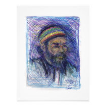 Memphis Artist 2 Print White Framing Art Photo