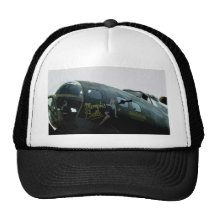 Memphis Belle, nose art Mesh Hats