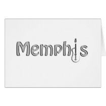 memphis blues greeting cards