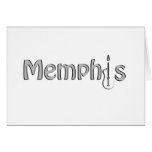 memphis blues greeting cards