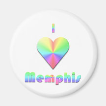 Memphis -- Pastels Magnets