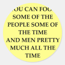 men are fools stickers