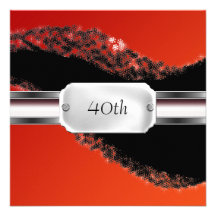 Men Birthday Party Invitation Metalic