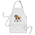 Men Boxing Print aprons