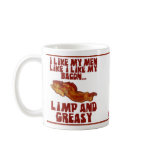Men Like Bacon mugs