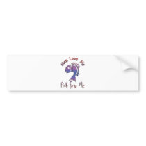 MEN LOVE ME - FISH FEAR ME BUMPER STICKER