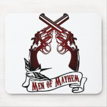 Men of Mayhem Mouse Pads