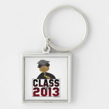 Men or Boys Class of 2013 Key Chain