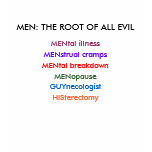 MEN: The Root of All Evil T-Shirt