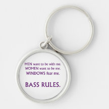 Men want me, women want, windows fear me purple keychain