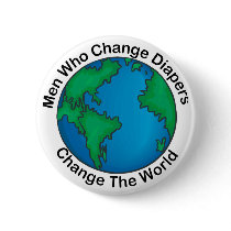 Men Who Change Diapers Gift Pins