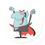 Menacing Vampire stickers