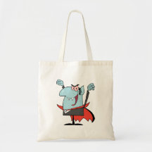 Menacing Vampire Trick-Or-Treat Bag