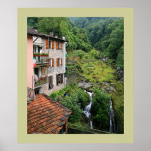 Menaggio Cliffs Posters