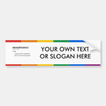 MENAISSANCE BUMPER STICKERS