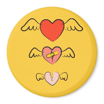Mended heart magnets