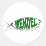 Mendel Peapod Fish Sticker