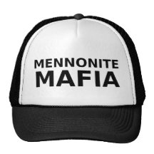 Mennonite Mafia Funny Hat Humour