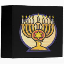 Menorah 3 Ring Binders