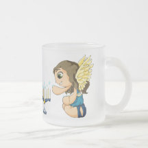 Menorah Angel Mug