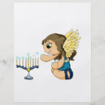 Menorah Angel Personalized Flyer