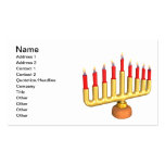Menorah Business Card
