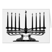 Menorah Card
