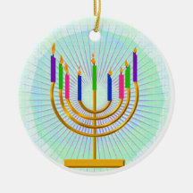 Menorah Keepsake Ornament
